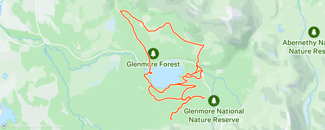 Map of the activity, Can you spot the ski jumper?