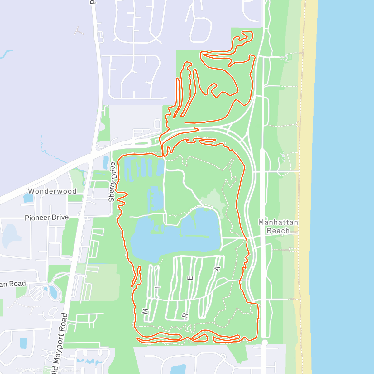 Mappa dell'attività Trail ate my shoe!