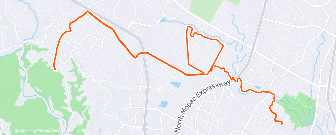 Карта физической активности (Jollyville jaunt)