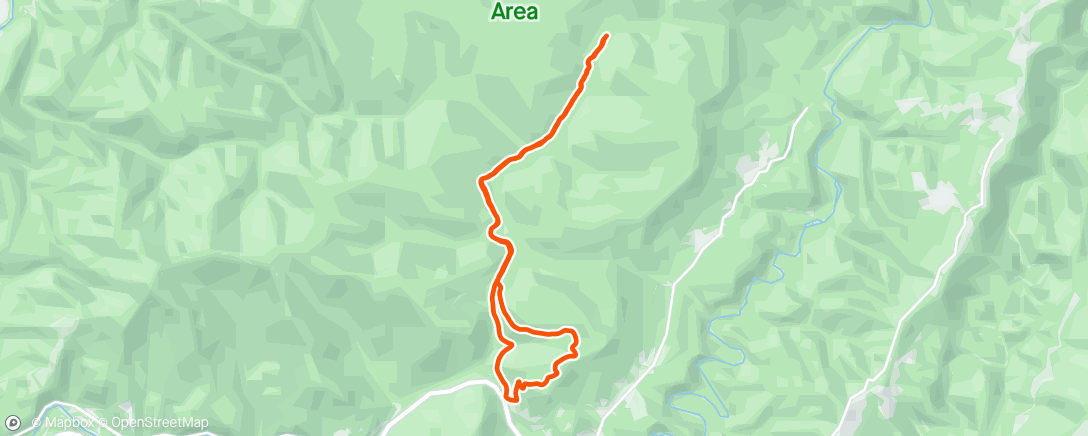 Map of the activity, Otter Creek