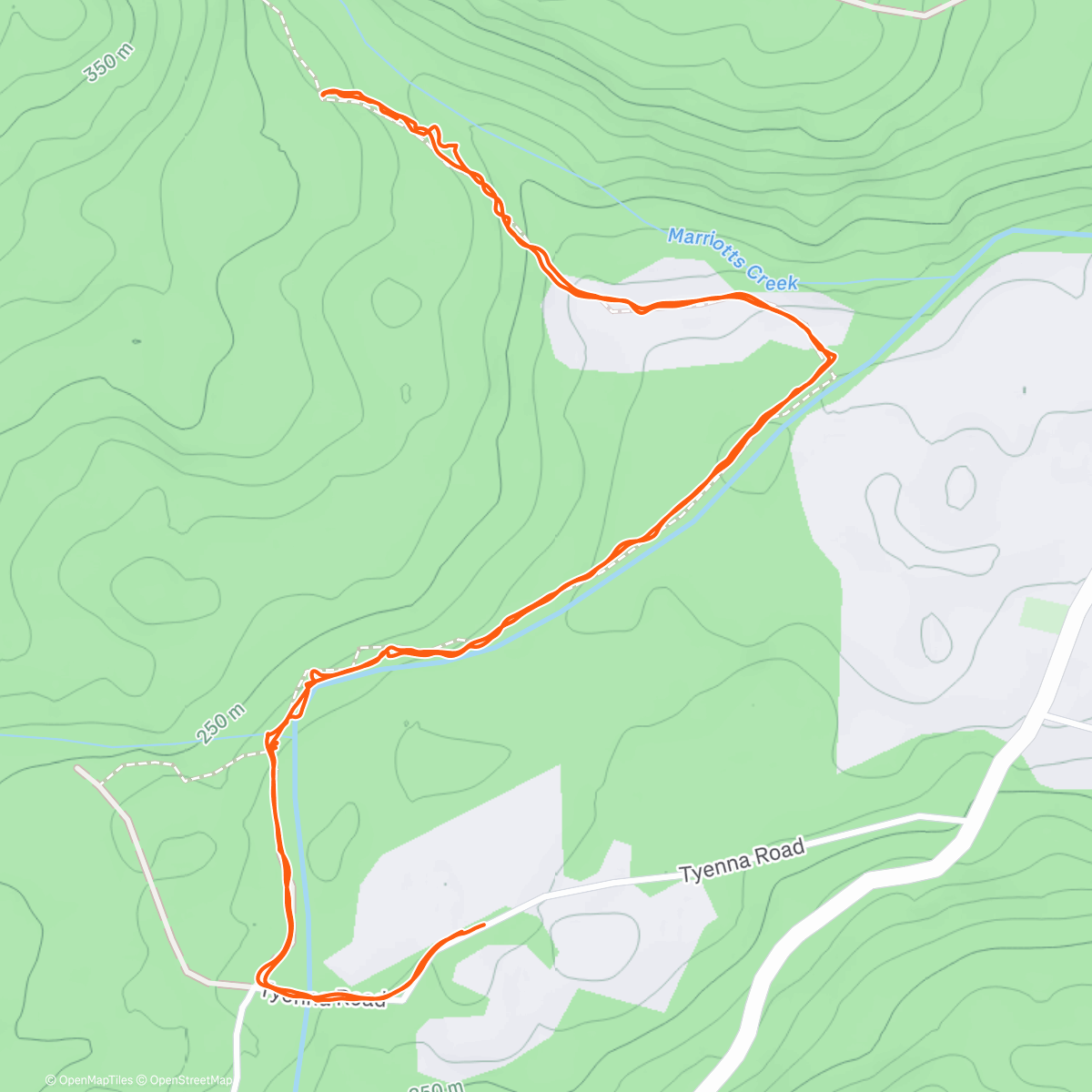 Map of the activity, Out the front door 🙏