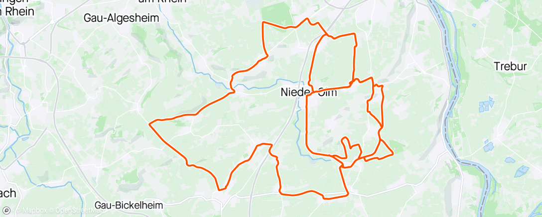 Map of the activity, Exploring nearby muddy farm roads