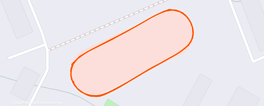 Map of the activity, Вечерний забег