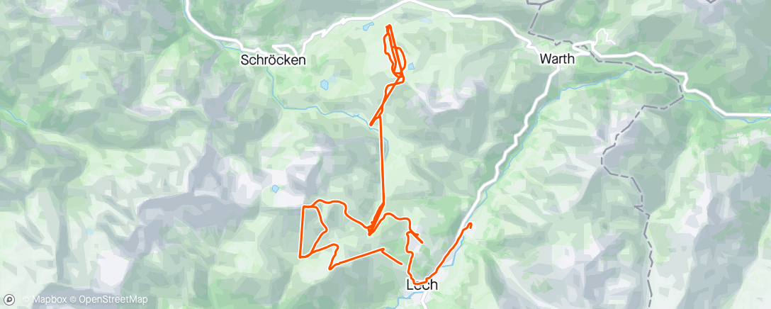 Map of the activity, Lech-Zürs 2023/24 - Ski #104
