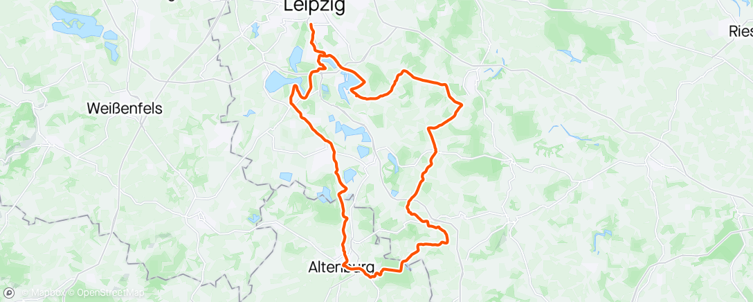 Map of the activity, SYN Leipzig Season opener