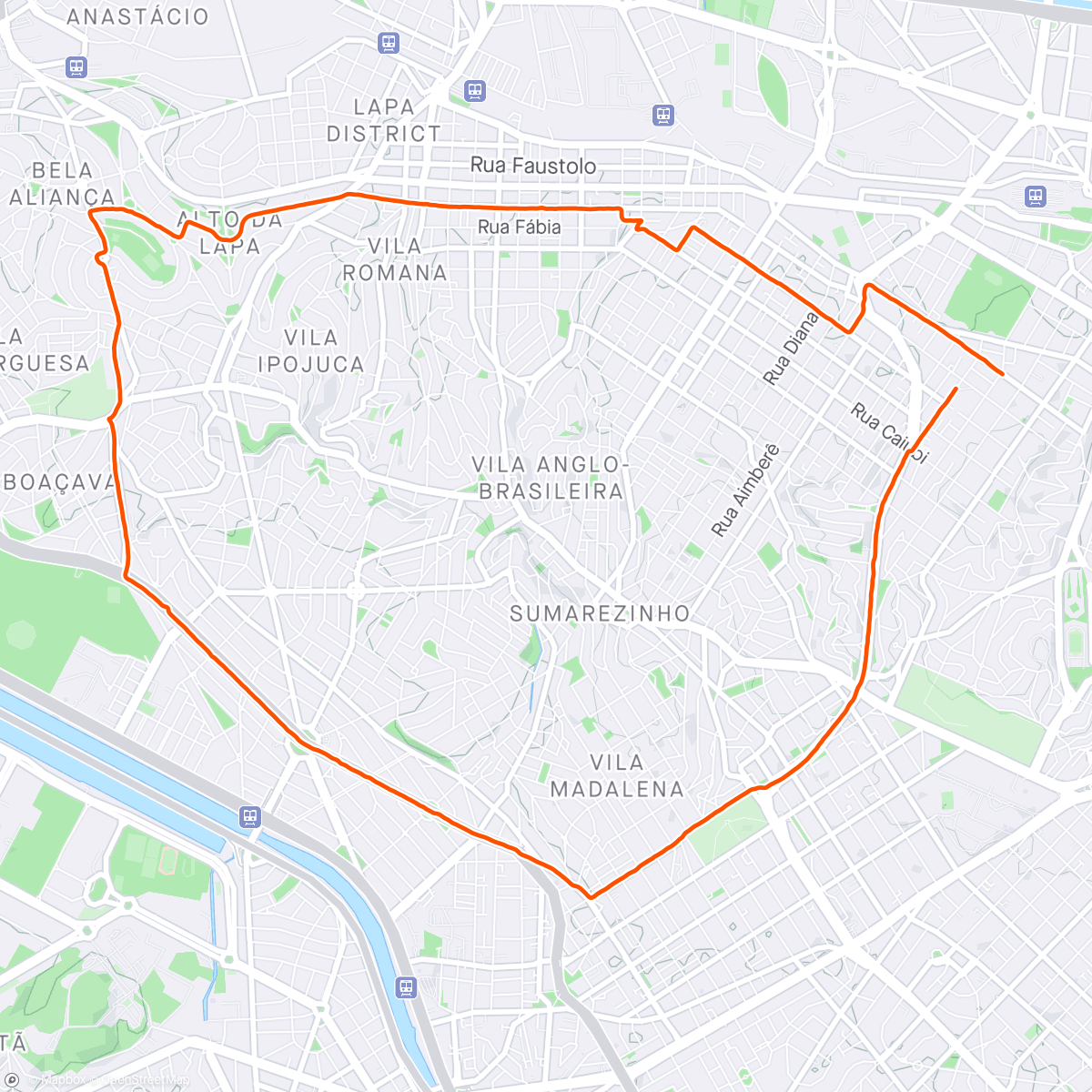 Карта физической активности (Giro SP 16,17 km)