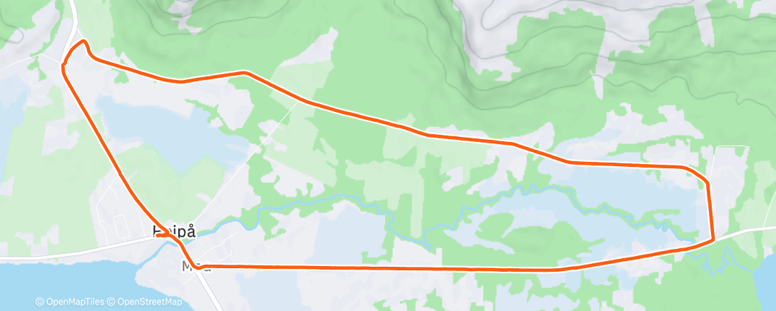 Карта физической активности (Lunch Run)