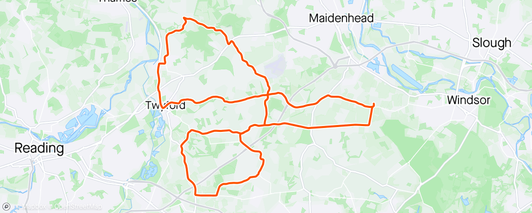 Map of the activity, My usual solo ride turned into a very pleasant group ride. Thanks guys, I really enjoyed that 🍀👍