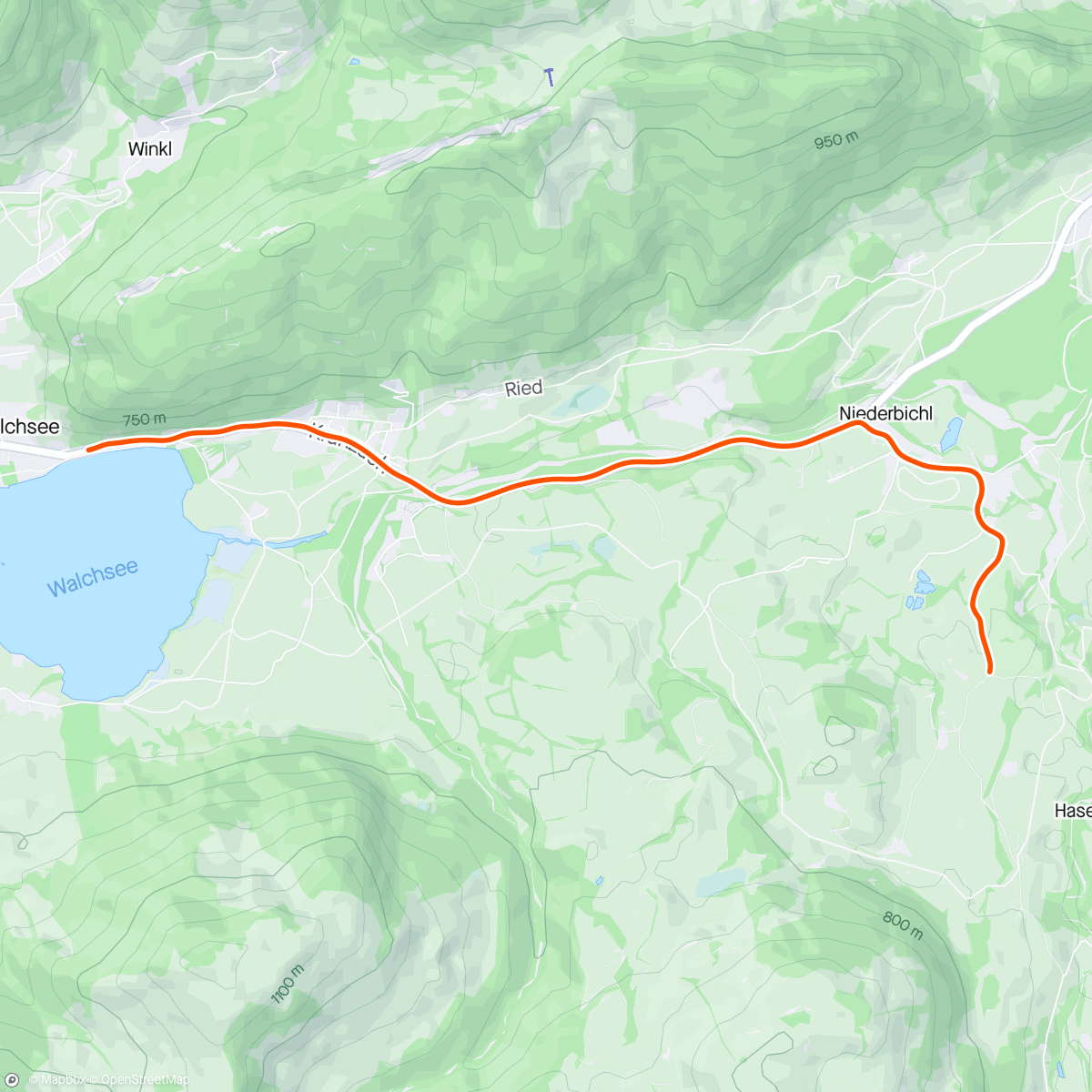 Map of the activity, ROUVY - Challenge Kaiserwinkl-Walchsee | Austria 42km