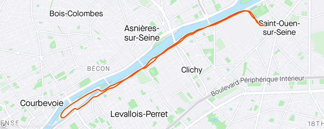 Map of the activity, La reprise ✌🏼