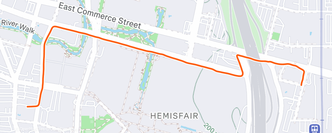 Map of the activity, Di ritorno all’hotel dopo 3 colazioni, 1 corsa di gruppo e 2 press event