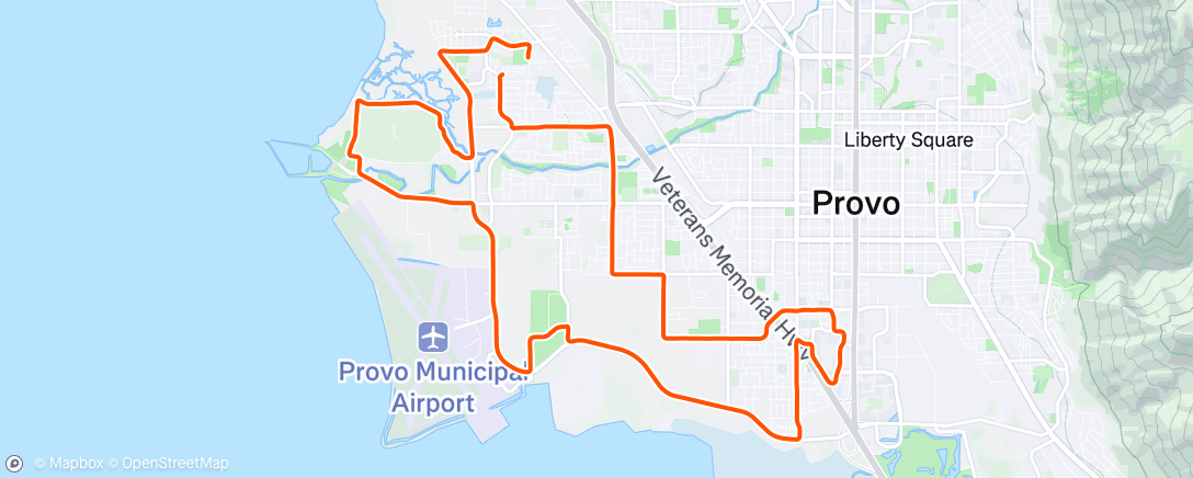 Map of the activity, Morning Ride