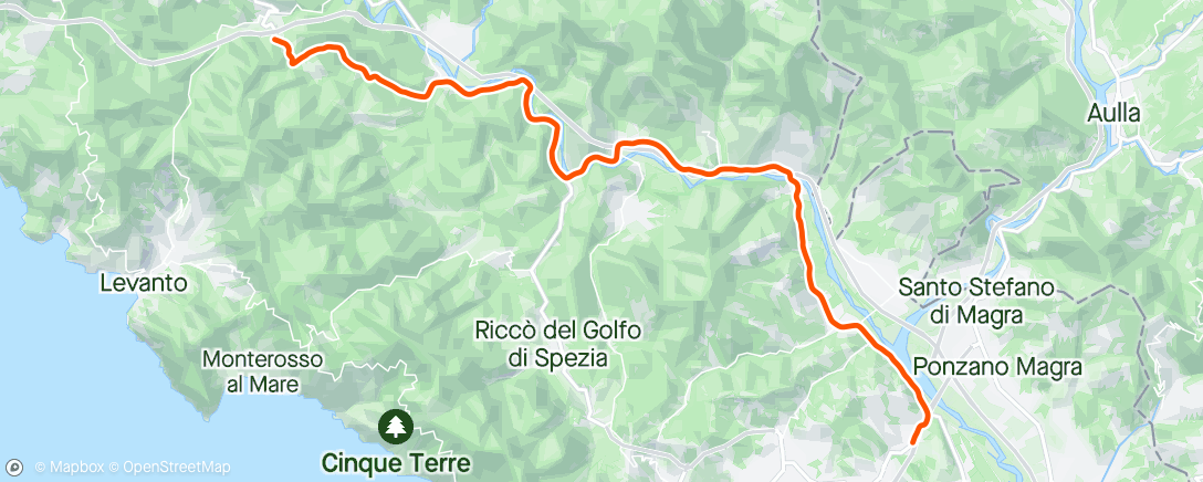 Map of the activity, Di ritorno dal Giro