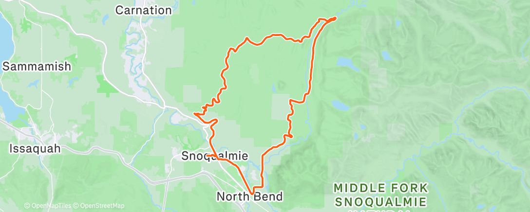 Map of the activity, Soggy CG w/ Jesse & Will