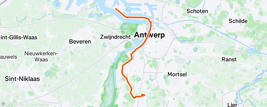 Map of the activity, Namiddagrit