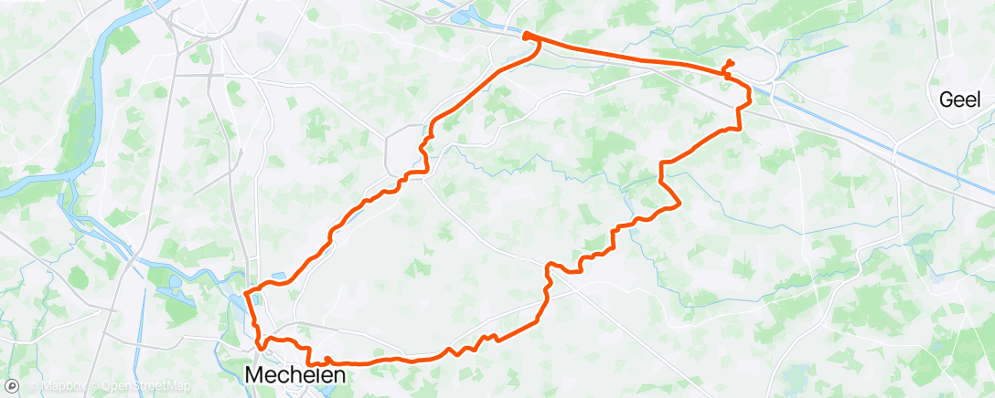 Mapa da atividade, Mechelen