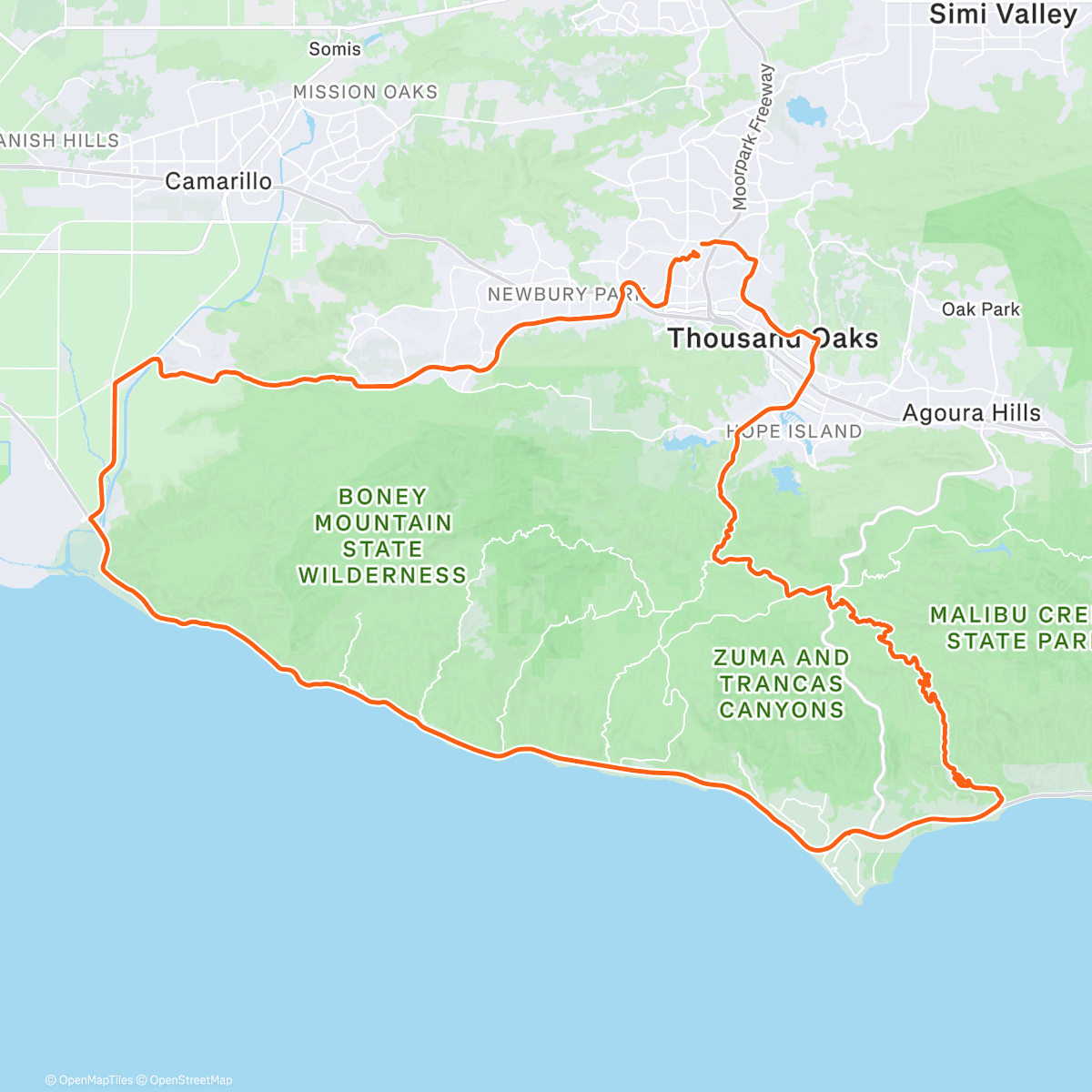 Карта физической активности (Morning Ride)