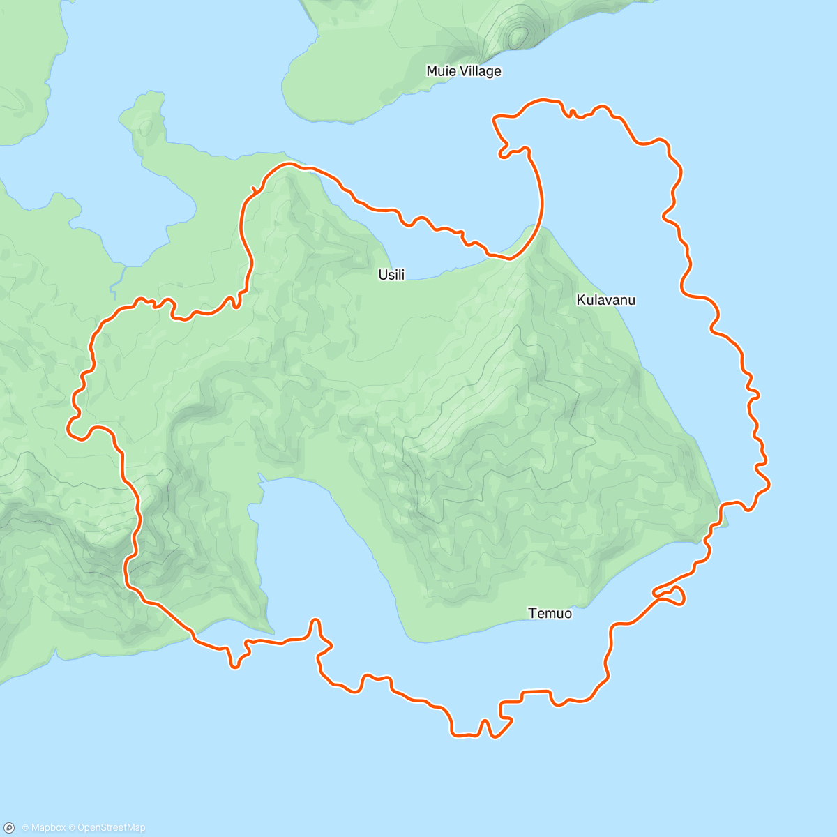 Map of the activity, Zwift - Race: M50 (Cat D)