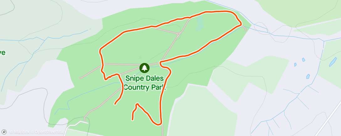Map of the activity, Spilsby