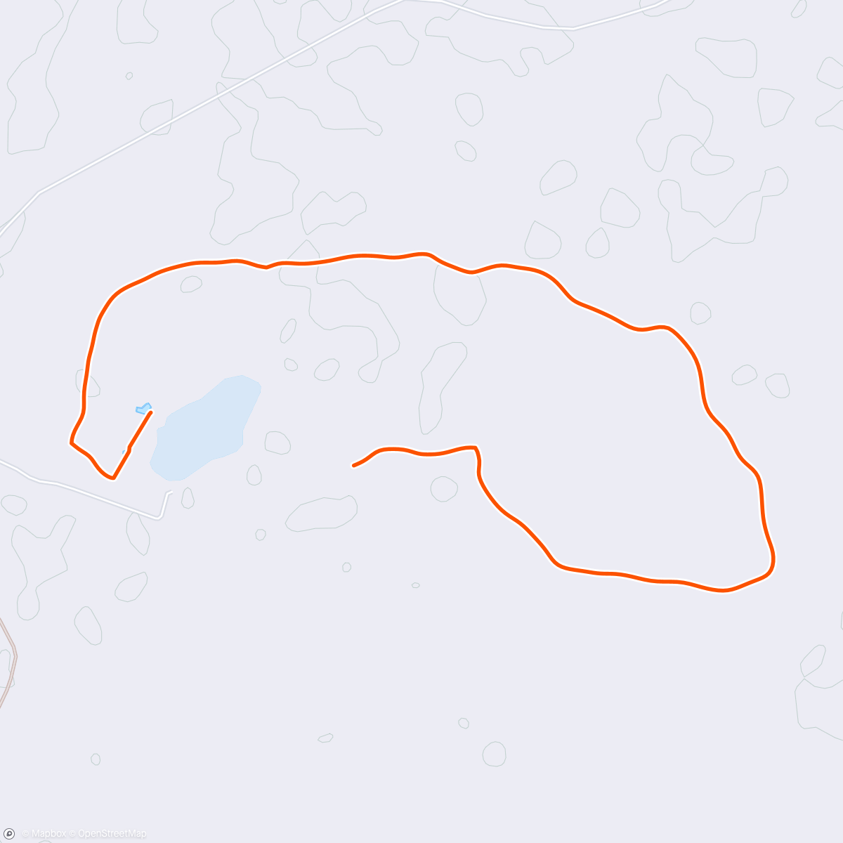 Карта физической активности (Afternoon Run Lara Wetlands)