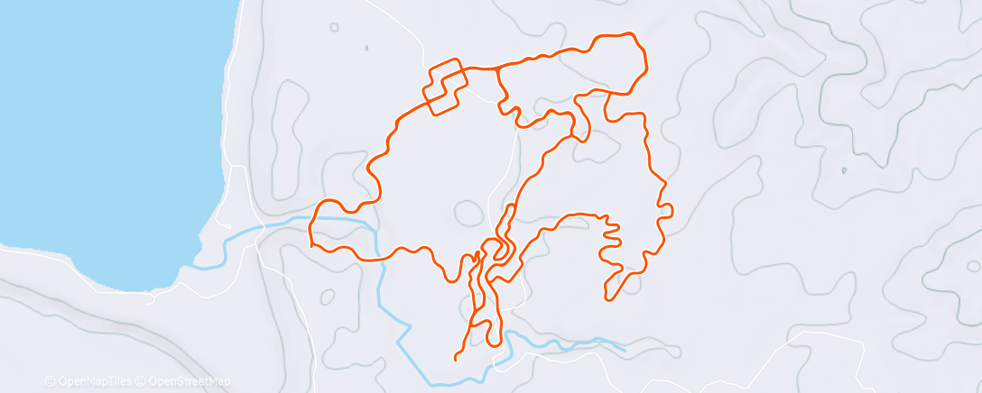 Карта физической активности (Zwift - Castle Crit in Makuri Islands)