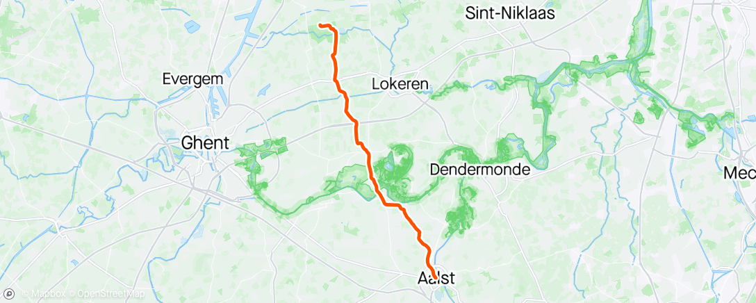 Mapa da atividade, Hoofd leeg fietsen