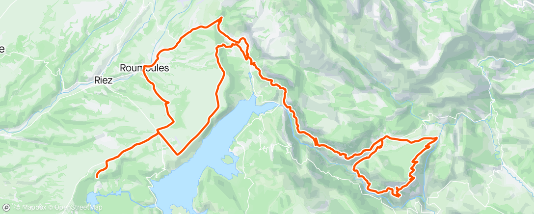 Map of the activity, J5 stage verdon 🐧 💨💨💨 🥶