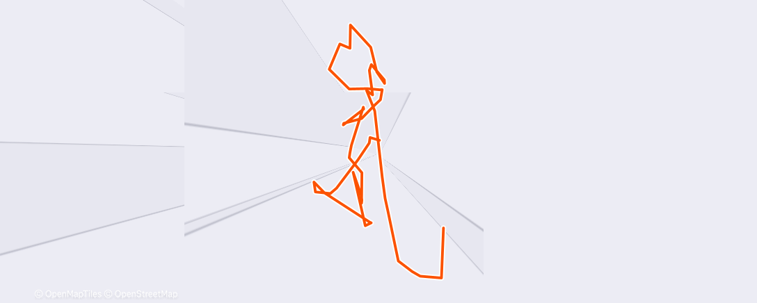 Map of the activity, SkiErg