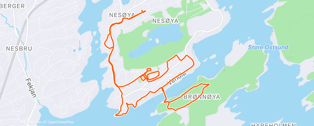 Map of the activity, Leker ikke med distanser