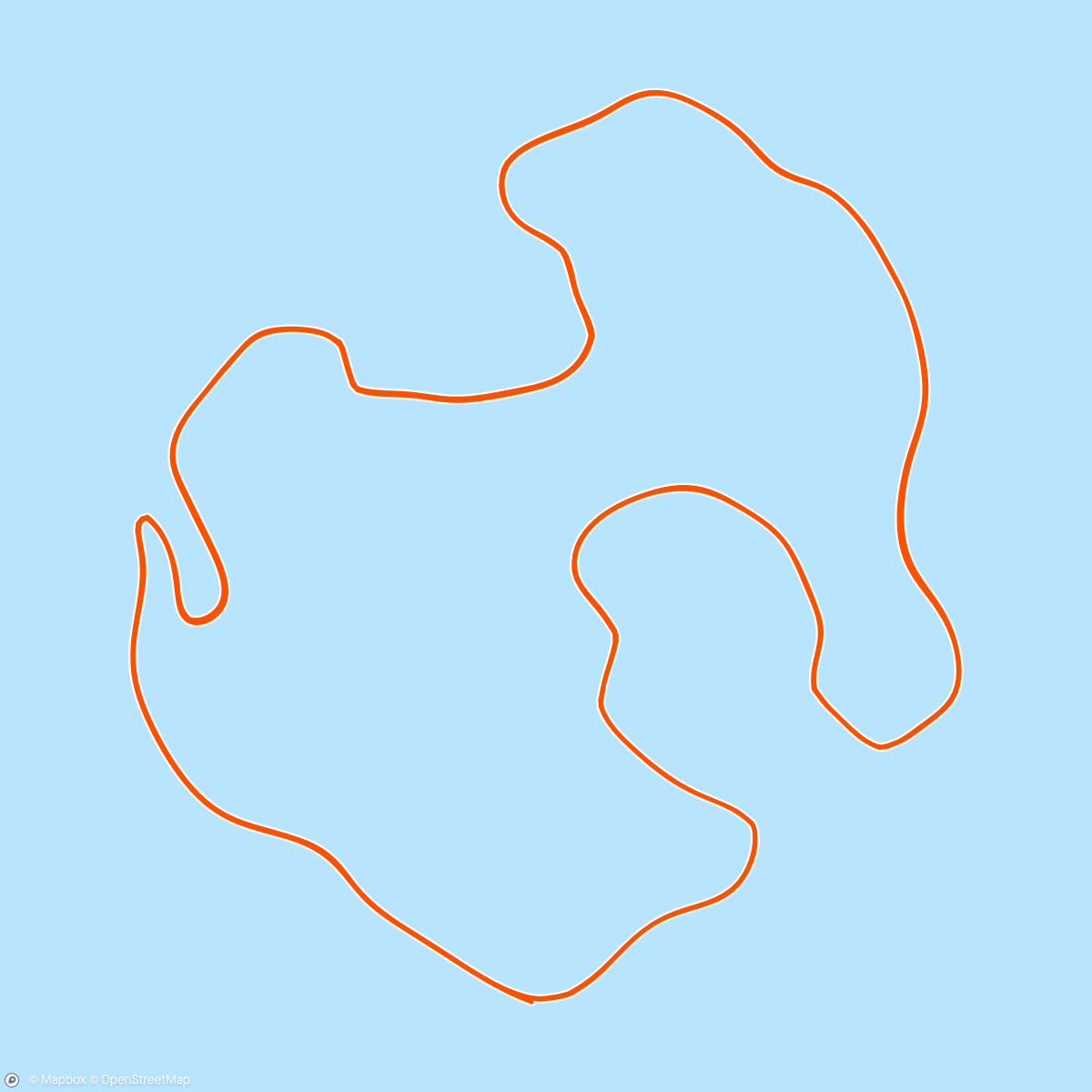 Map of the activity, Zwift - Pacer Group Ride: Volcano Circuit in Watopia with Bernie