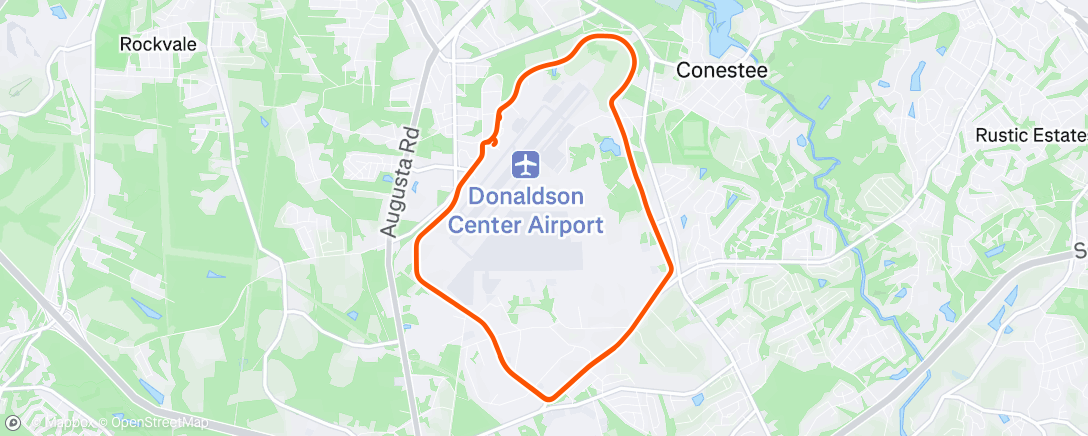 Map of the activity, Part of Donaldson