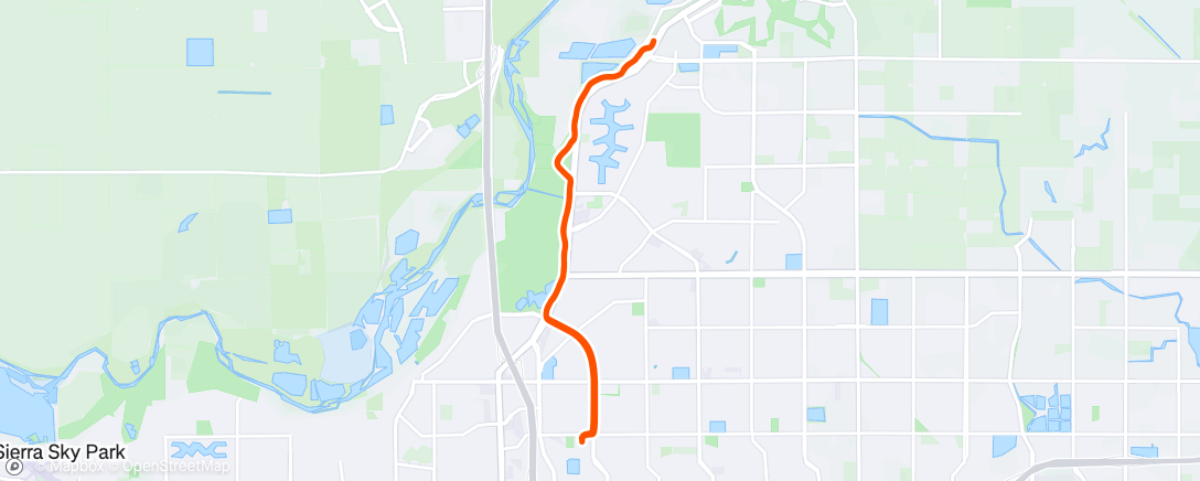Map of the activity, Morning Ride
