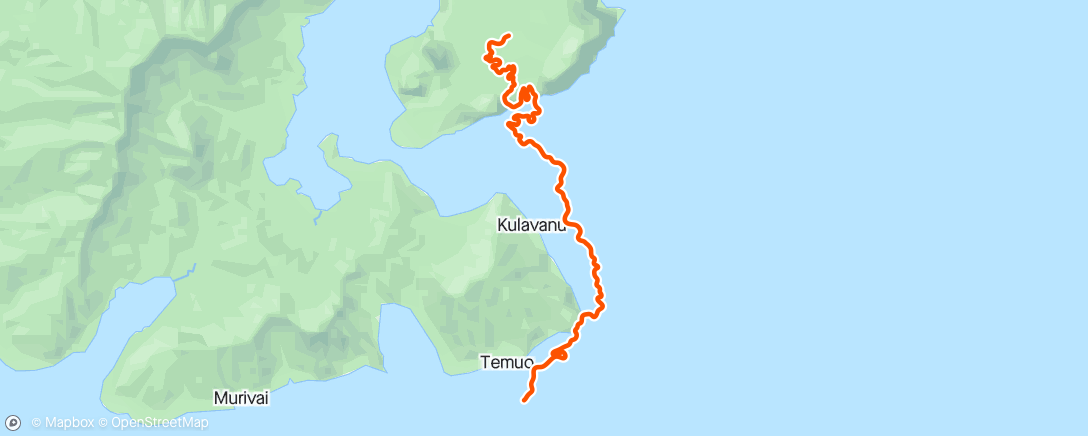 Map of the activity, Zwift - Jurassic Coast in Watopia