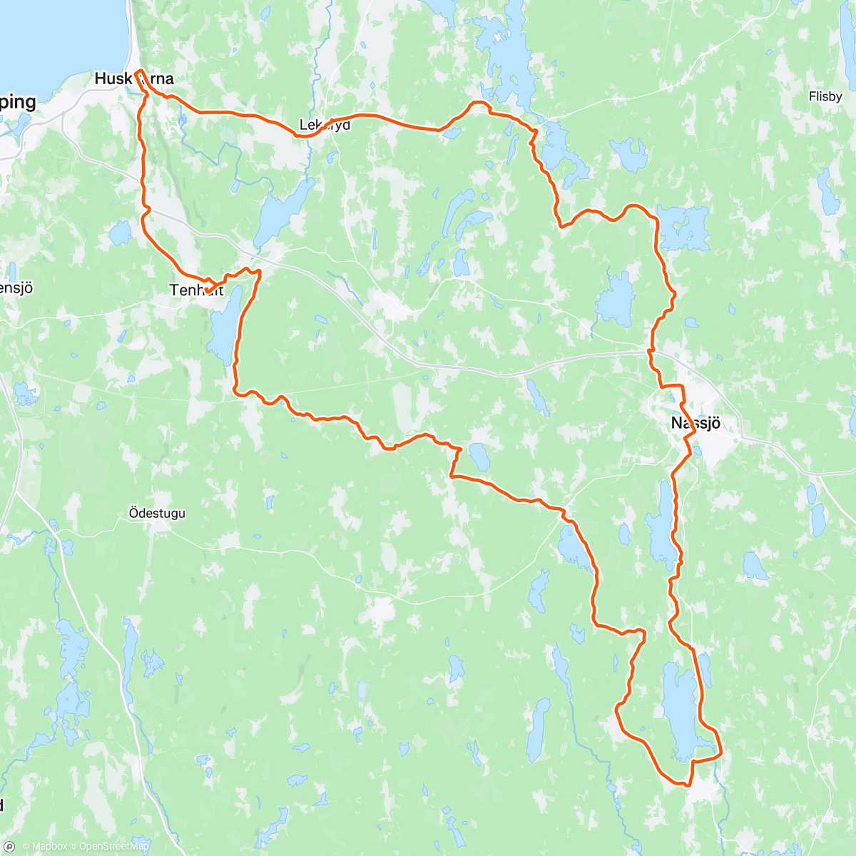 Map of the activity, Gran Fondo December - Dubbelfika