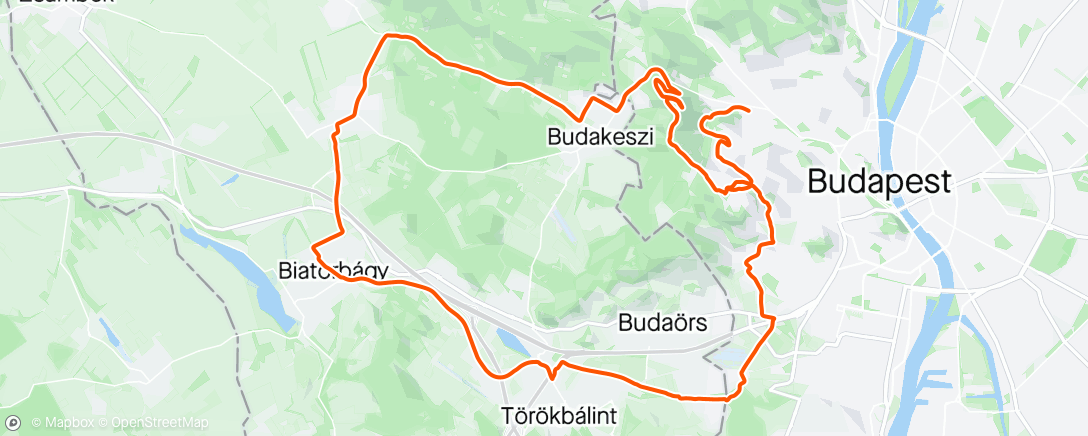 Map of the activity, Fogas levezető 🚴🏻‍♂️🚴🏻‍♂️🚴🏻‍♂️👌🏽☀️