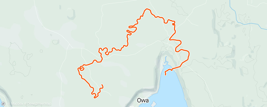 Map of the activity, Zwift - Group Workout: Short - Power Surge  on Turf N Surf in Makuri Islands