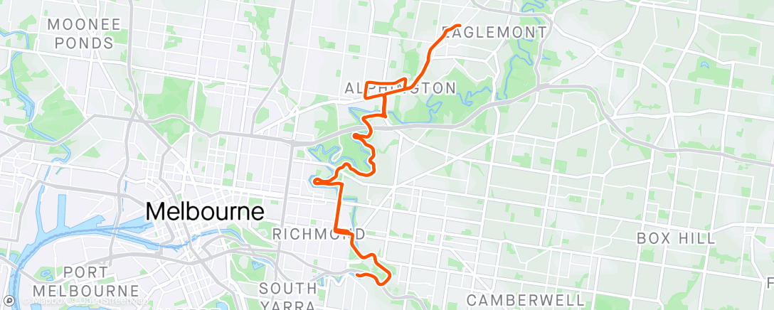 Map of the activity, Morning Ride >> Sunday cruise - ☕️ ☕️ edition