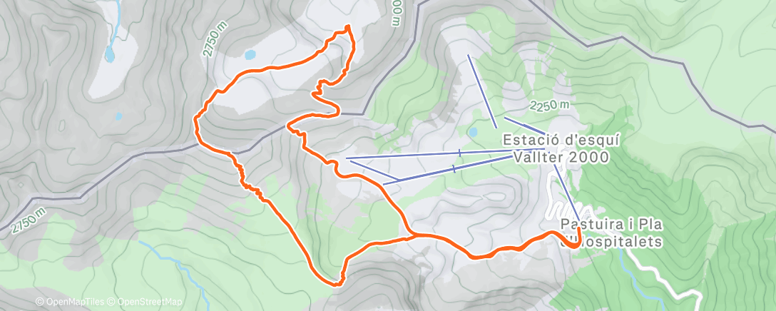 Mappa dell'attività Un Bastiments