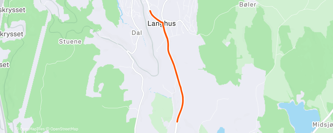 Map of the activity, Turkey Trot 1/1🥇🦃