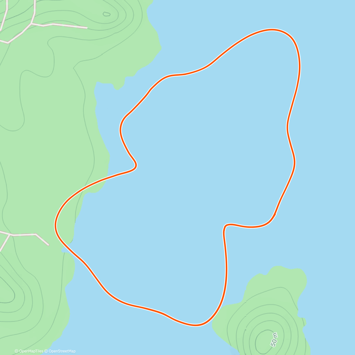 Map of the activity, Zwift - Trainer-2 on The Classic in Watopia