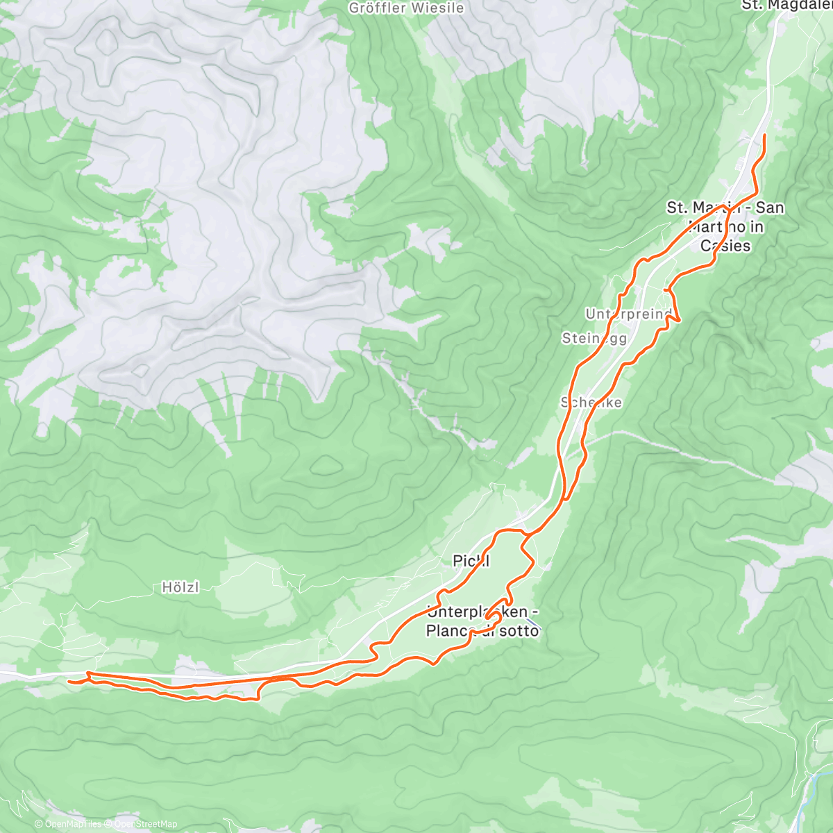 Map of the activity, …jak málo stačí ke štěstí ❄️☀️⛷️❤️🙏