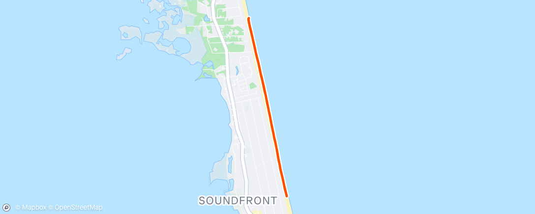 Map of the activity, Lunch Walk