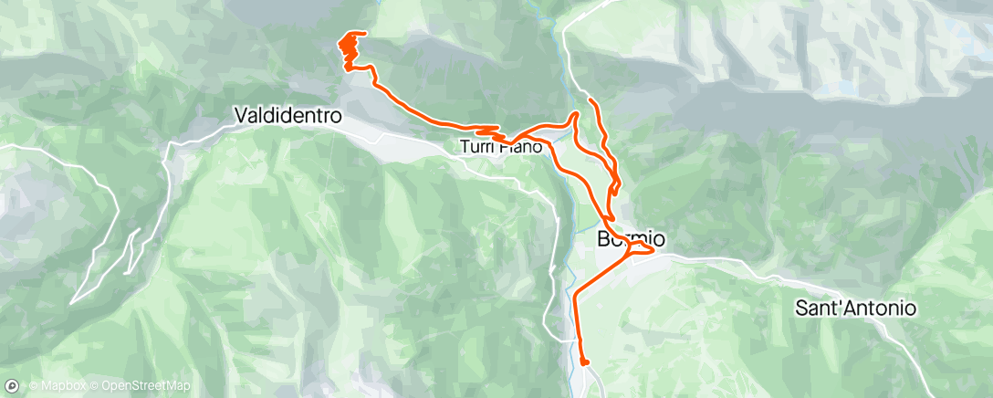 Map of the activity, Cancano 😻