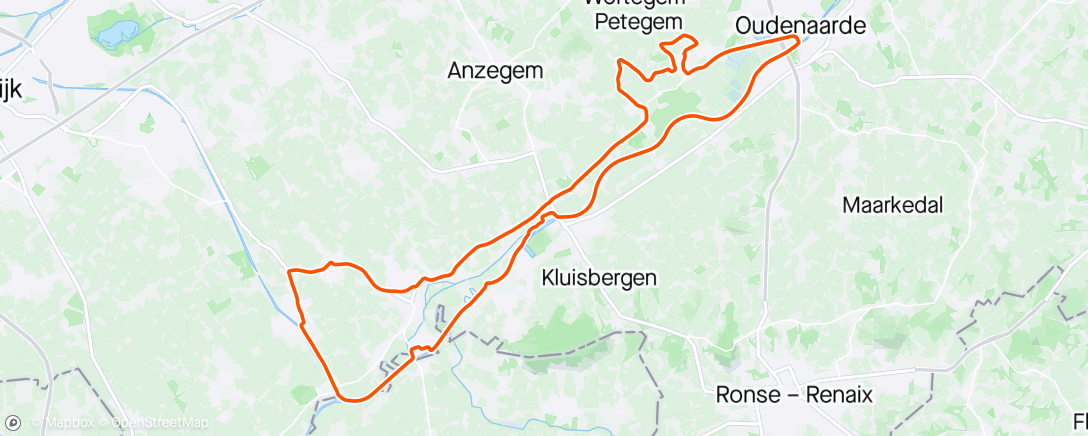 Map of the activity, Solo duurtraining