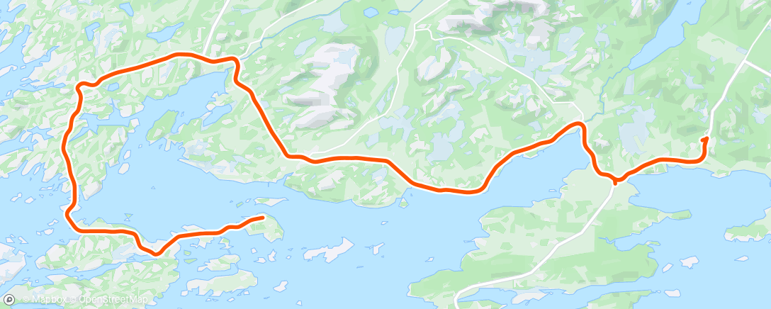 Karte der Aktivität „Koserunde til Kjeøya”