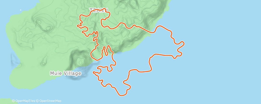 Map of the activity, Zwift - Sand And Sequoias in Watopia