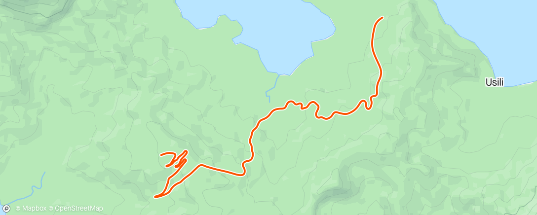 Map of the activity, Zwift - Endurance Ride Short without sprints in Watopia