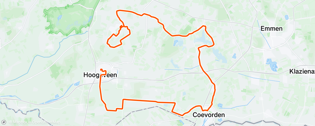 Map of the activity, European Championships