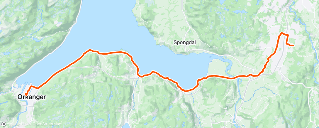 Map of the activity, Catching some of the good weather ☀️