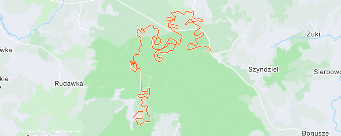 Map of the activity, MyWhoosh - Endurance Climb